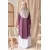 Fateeha Blouse - Plum